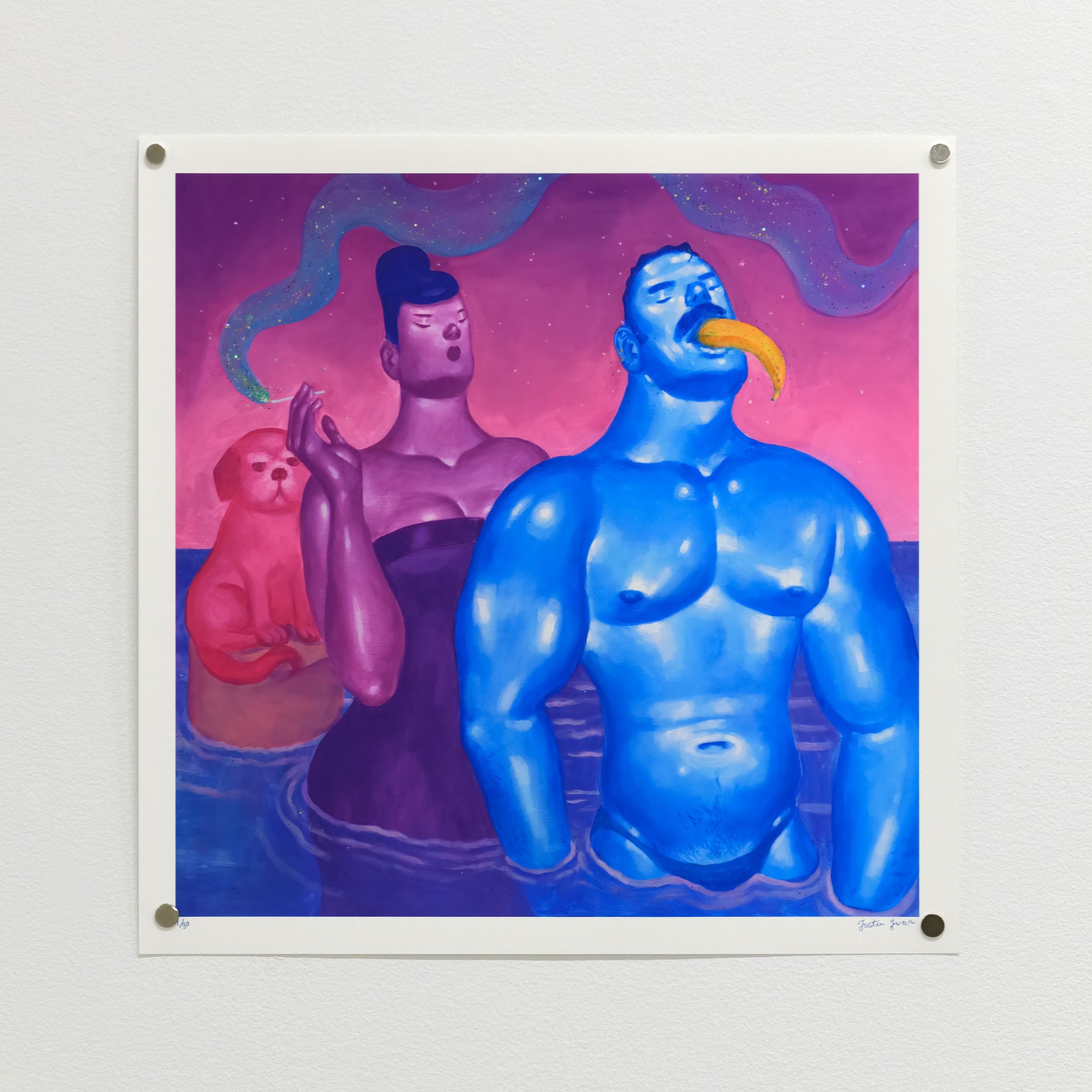 Justin Yoon - "In The Blue Of The Evening" print