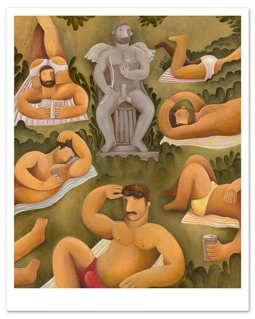 Carlos Rodriguez - "Cupid's Garden" print