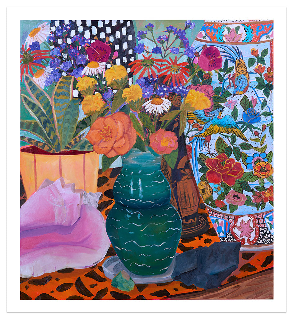 Anna Valdez - "Early Spring Bouquet" print