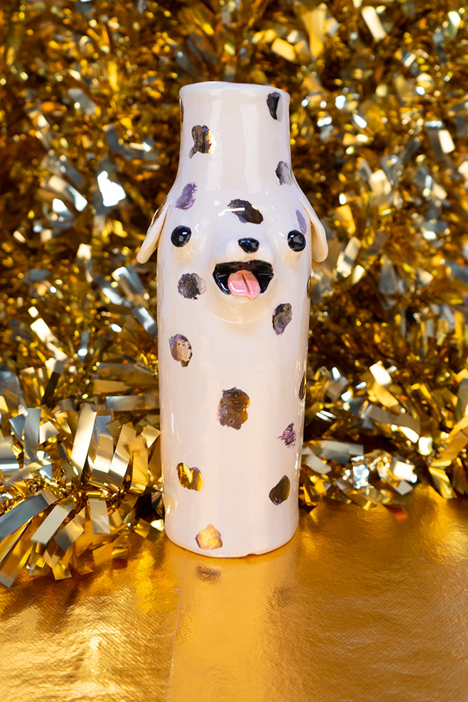 Katie Kimmel - "24K Dalmatian Vase"