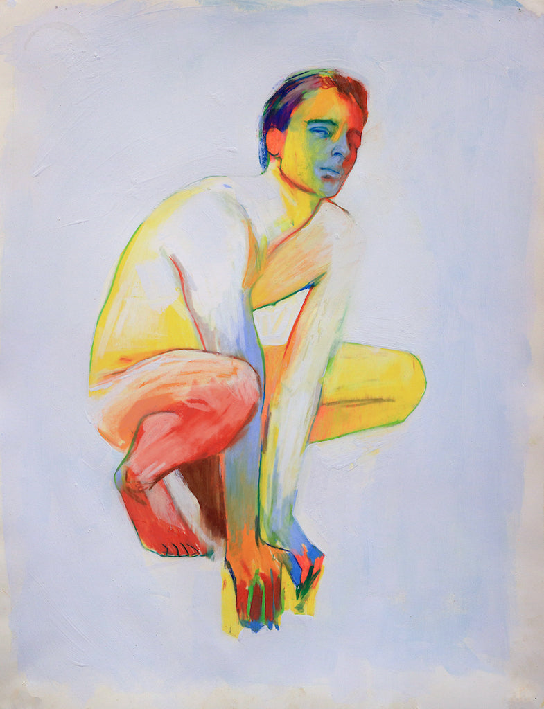 Erik Jones - "Crouching Man"