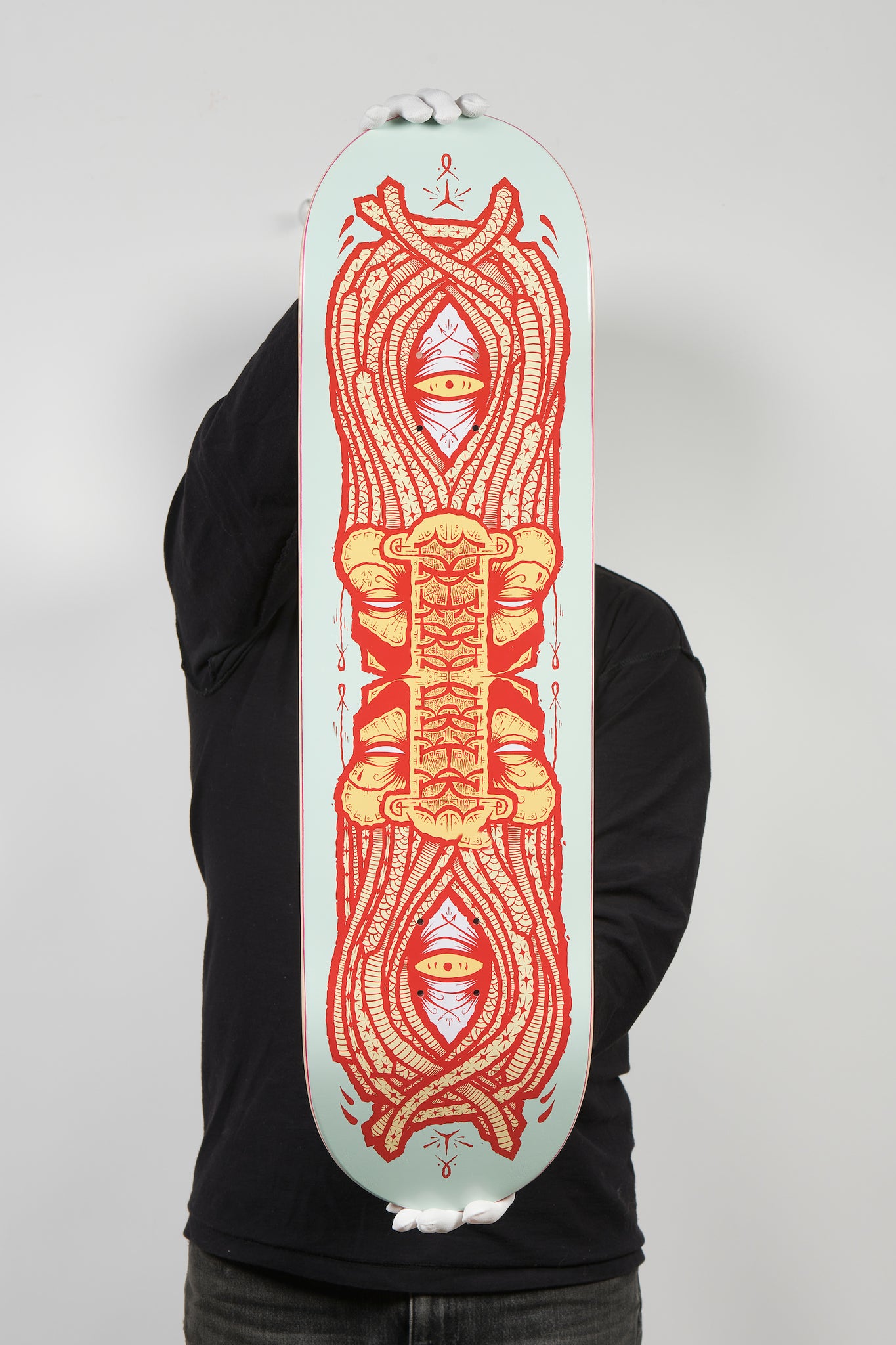 GATS - "Movement (orange)" Skateboard Deck