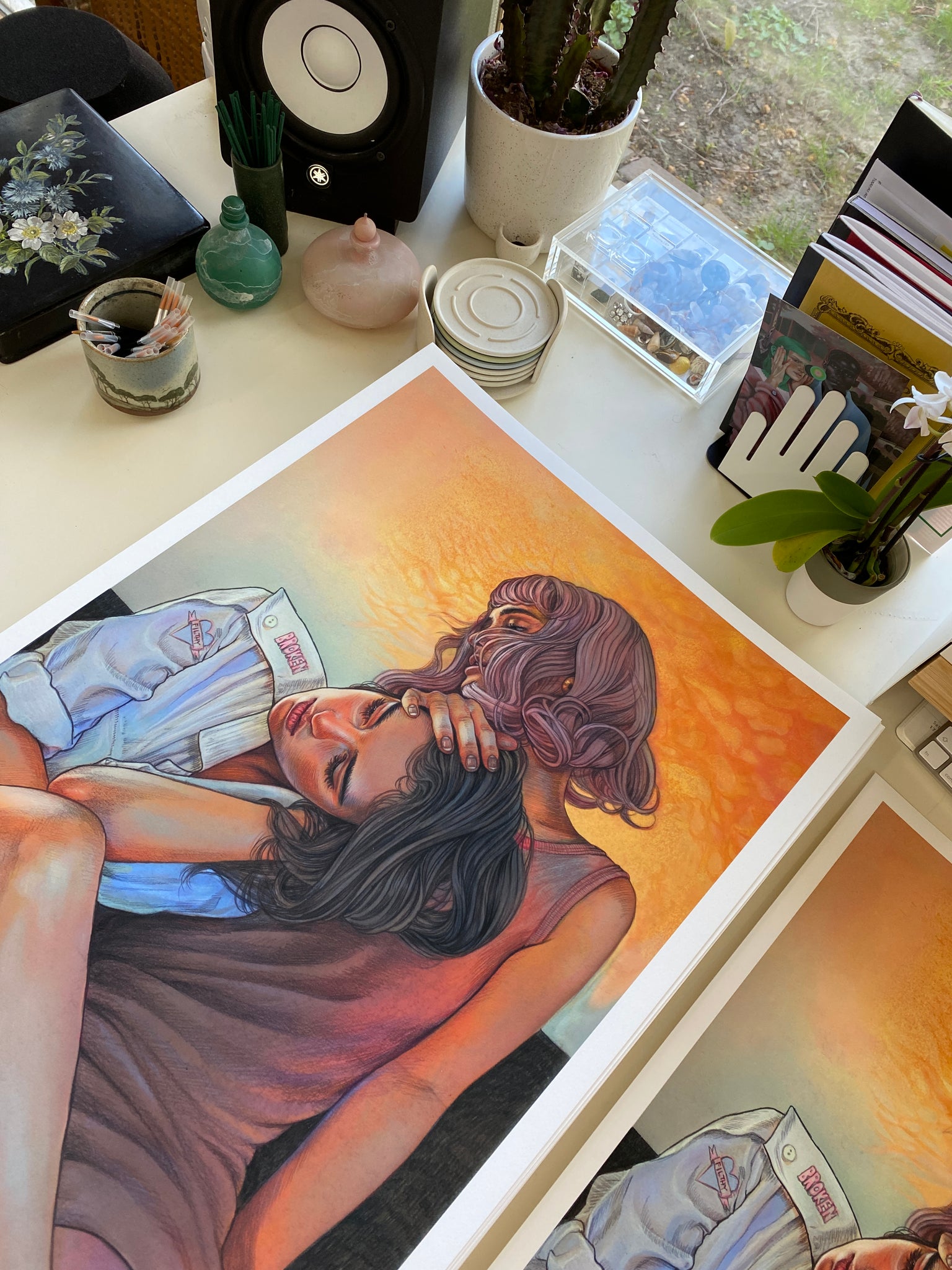 Martine Johanna - "Mind Games" print