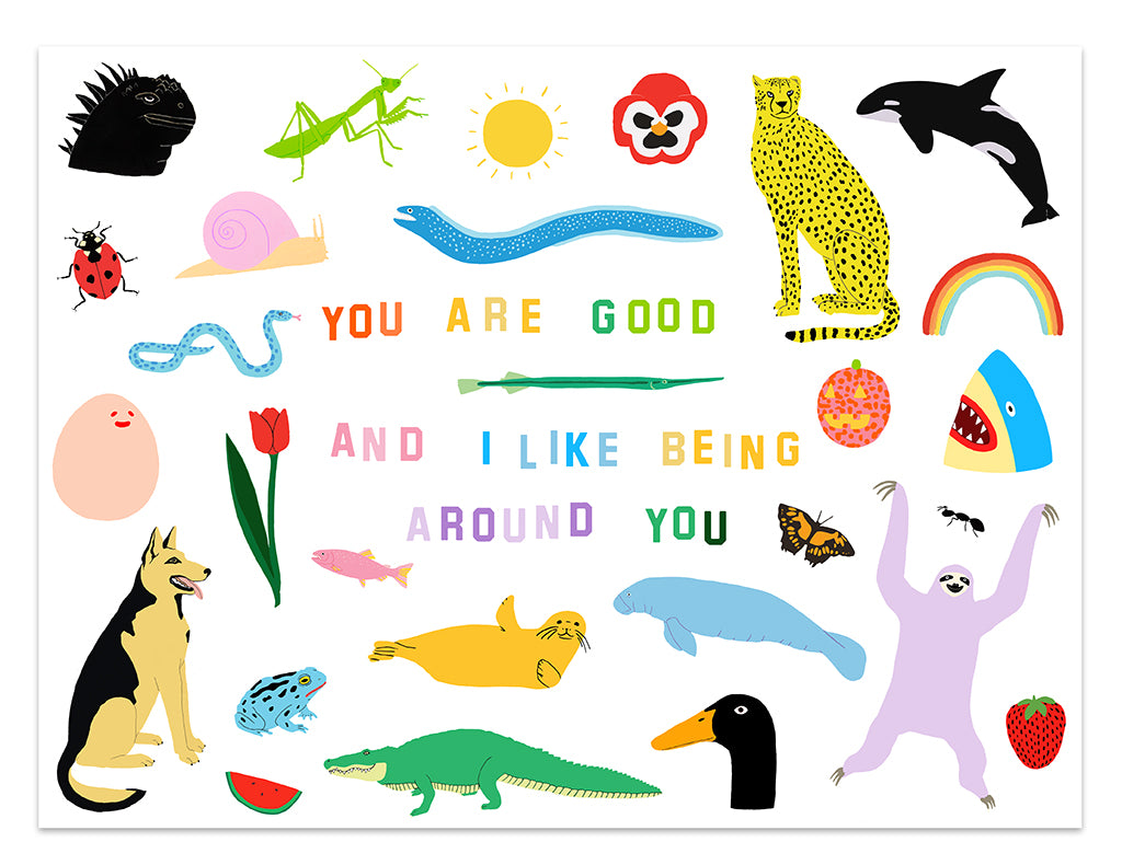 Katie Kimmel + Lorien Stern - "You Are Good" print