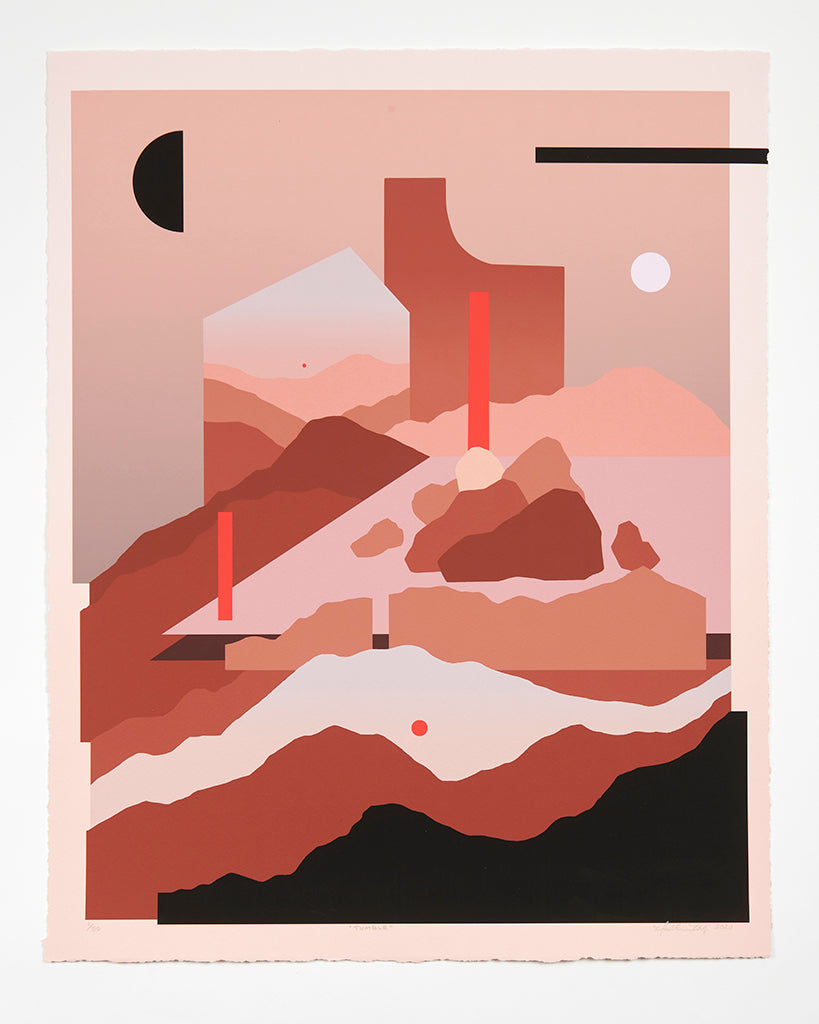 Madeleine Tonzi - "Life On Mars" print